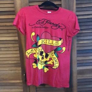 Ed Hardy women’s tshirt